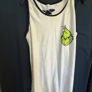 White Grinch Tank Top